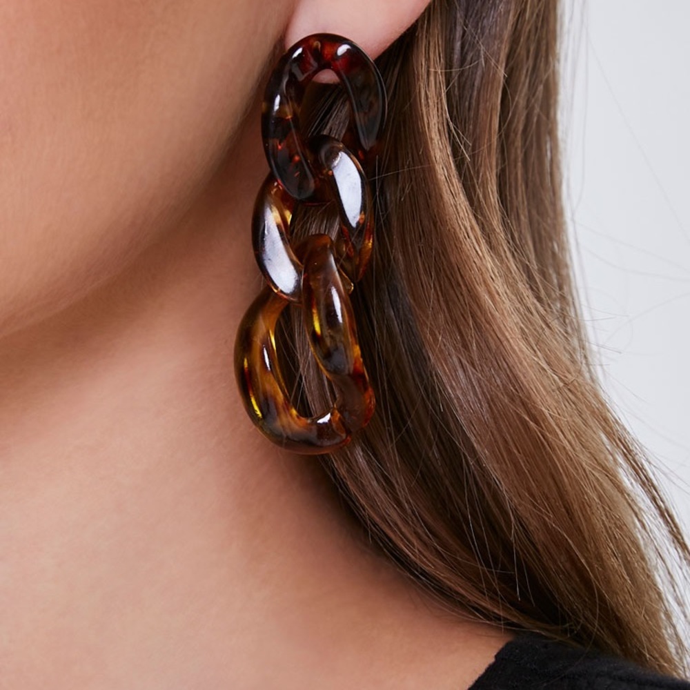 “New” leopard lightweight earrings